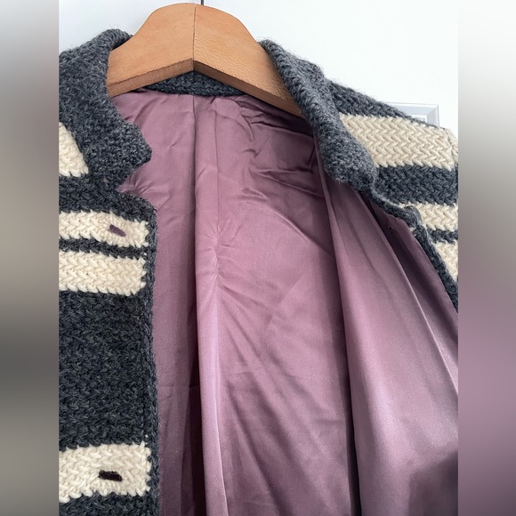 Handmade vintage wool coat - Picture 3 of 3